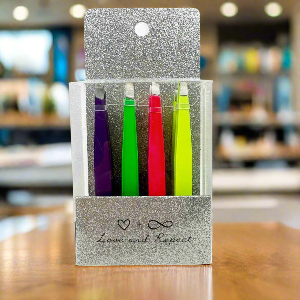 Professional Neon Eyebrow Tweezer