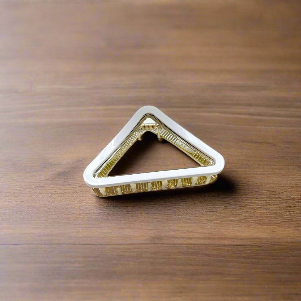 Hollow Triangle Metal Claw Clip