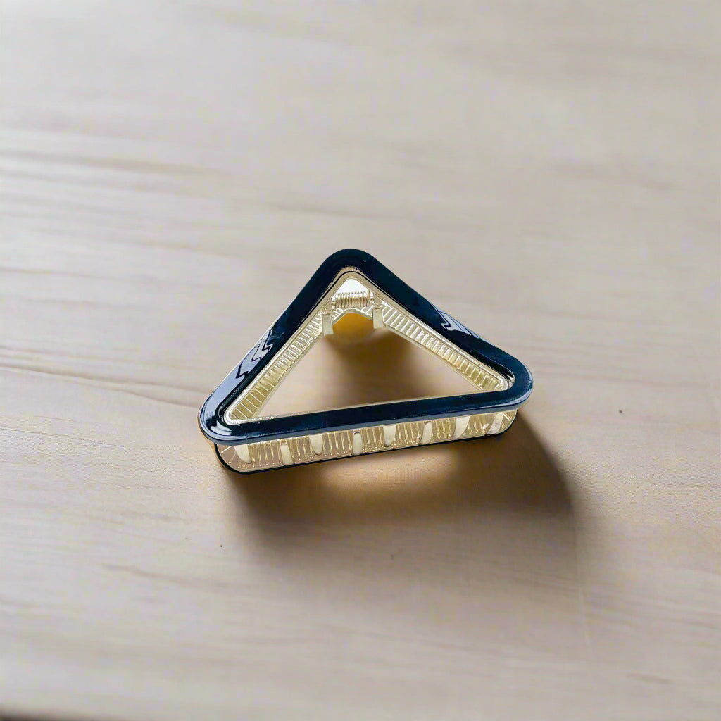 Hollow Triangle Metal Claw Clip