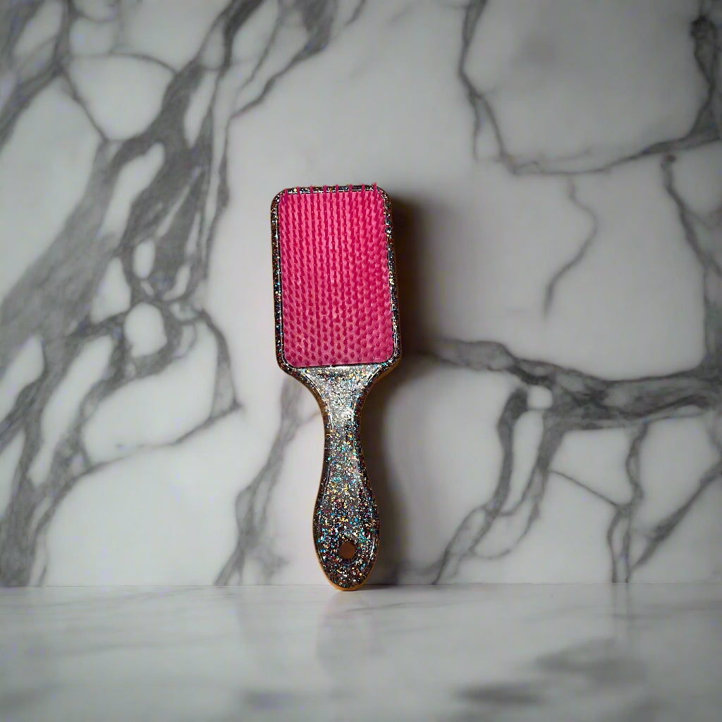 Hair Brush & Mirror Set