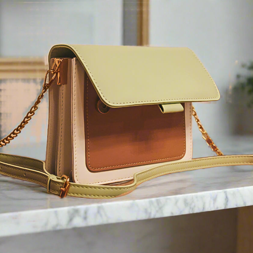 Green Lily | Modern Crossbody Handbag