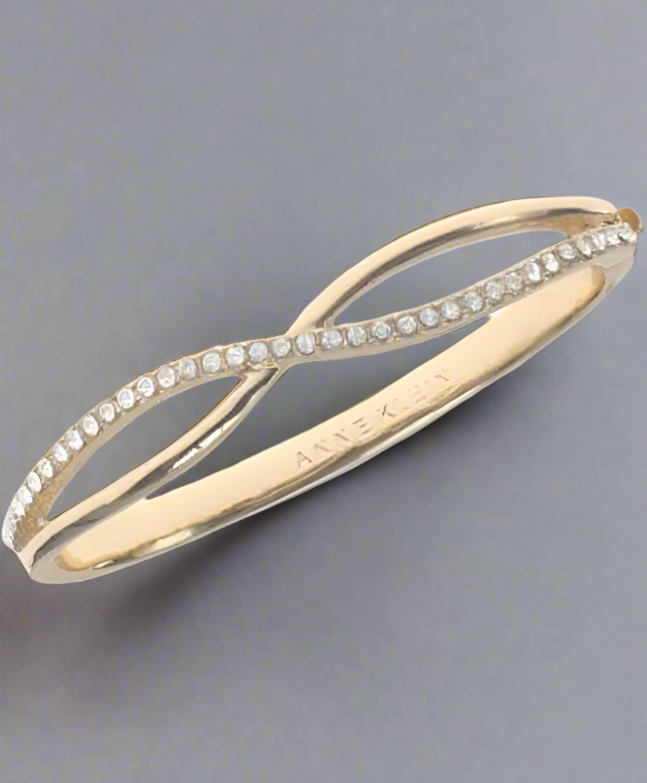 Crystal Crisscross Bracelet