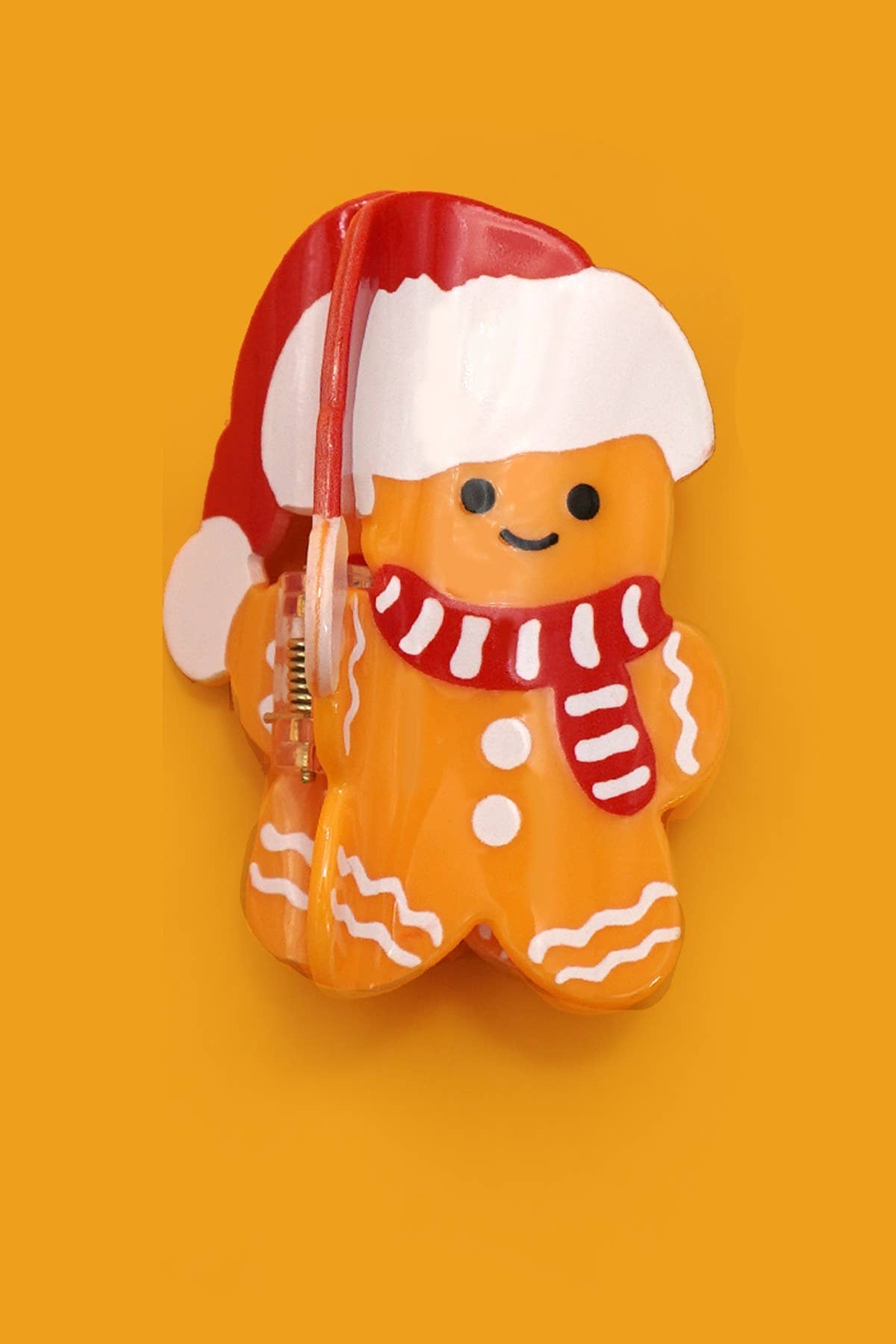 CHRISTMAS TREE SANTA SNOWMAN HAIR CLAW CLIPS | 40H939: BOW