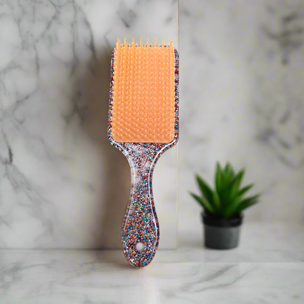 Hair Brush & Mirror Set