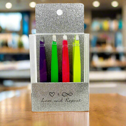 Professional Neon Eyebrow Tweezer