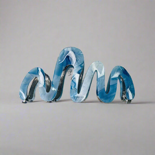 Large Squiggle Hair Claw