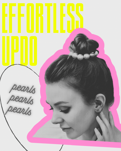 Elastic Pearl Hair Tie